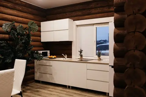 Кухня в домике «Морозко»
