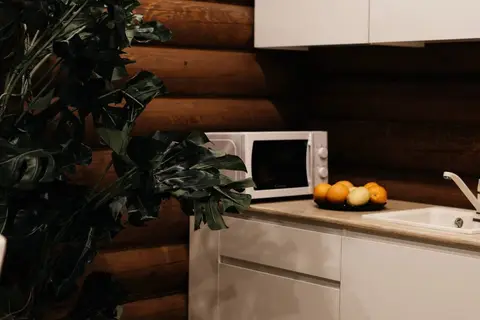 Кухня в домике «Морозко»